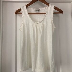 Ann Taylor LOFT Ruffled Tank Top